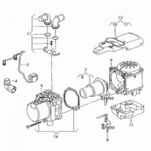 ����������� ������� ��������� ��� Thermo Top V Diesel